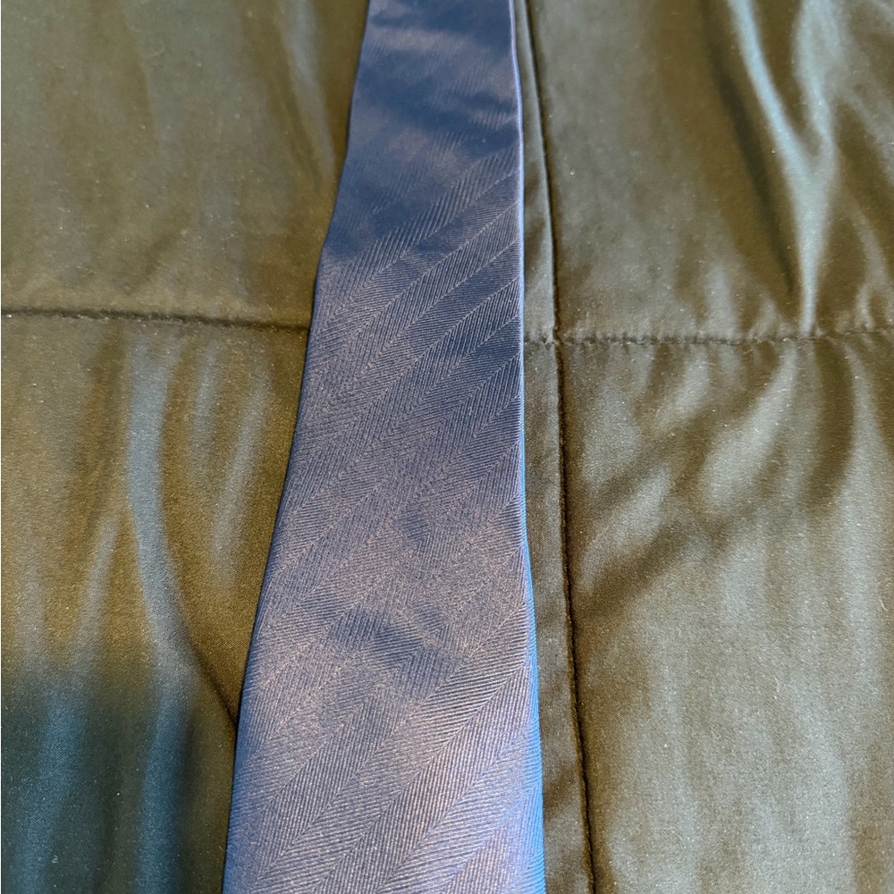 The Tie Bar Elegant Blue Tie - Picture 3 of 8